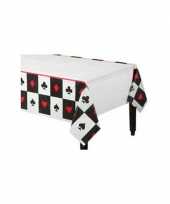 Casino tafelkleed 137 x 259