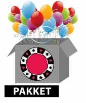 Casino thema feest pakket