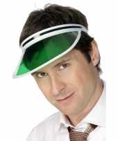 Groene poker zonneklep
